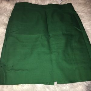 Jcrew Green Skirt